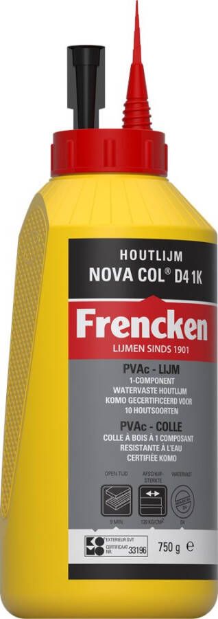 Mtools FRENCKEN Nova Col D4 1K fc 750 g |