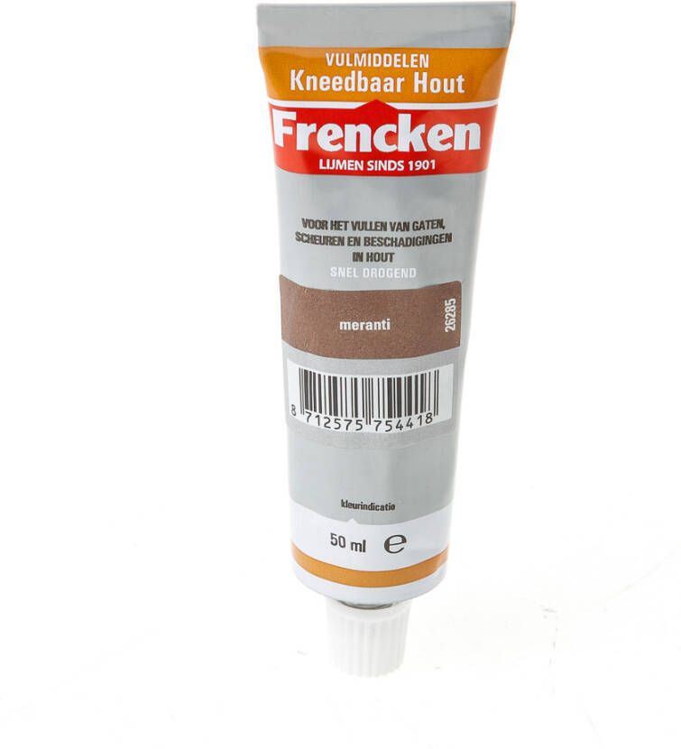 Frencken Kneedbaar hout meranti tube 50ml
