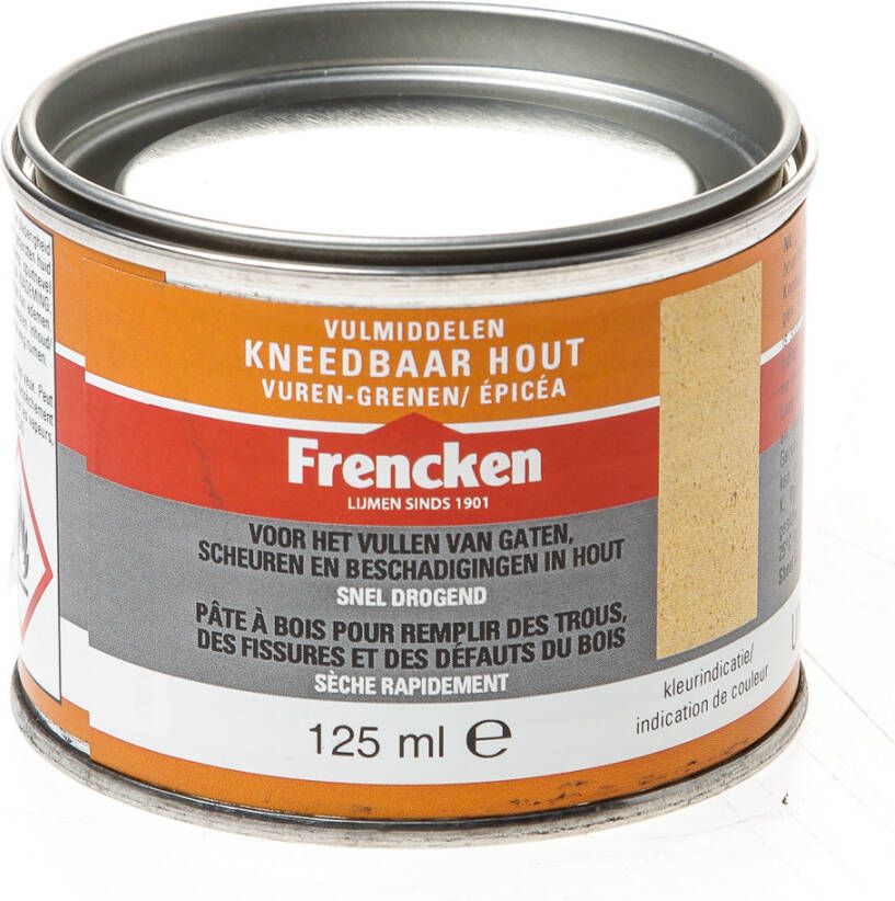 Mtools FRENCKEN Kneedb hout vuren grenen bs 125 ml |