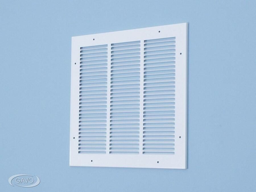 Gavo Afdekrooster staal wit RAL 9010