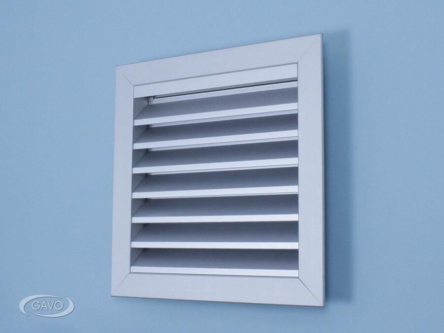 Gavo Lamellenrooster aluminium lamel 50mm. geanodiseerd