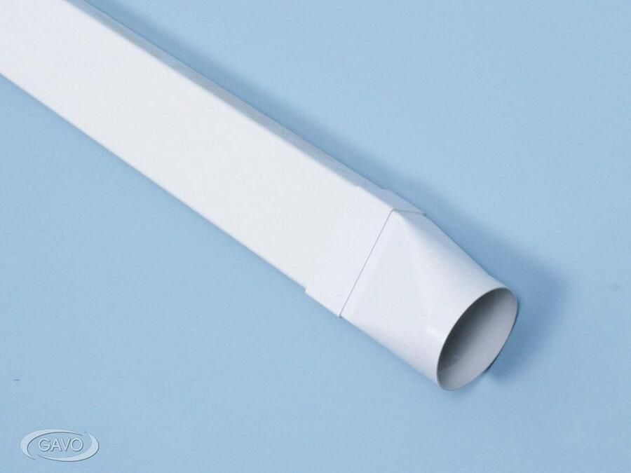 Gavo Platte buis kunststof 110x54 mm bevestigingsbeugel (setje a 2 st.)