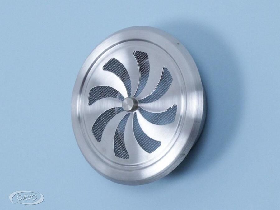 Gavo Rooster afsluitbaar RVS 304 RVS buis 125 mm