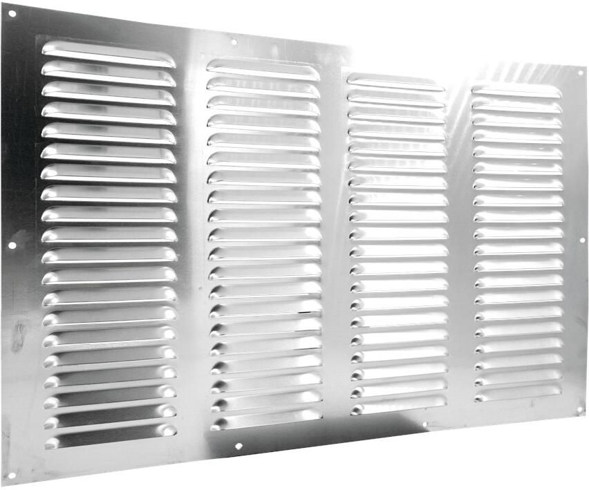 Gavo Schoepenrooster aluminium vlak mill-finish