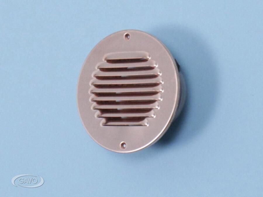 Gavo Schoepenrooster rond koper buis 150 mm