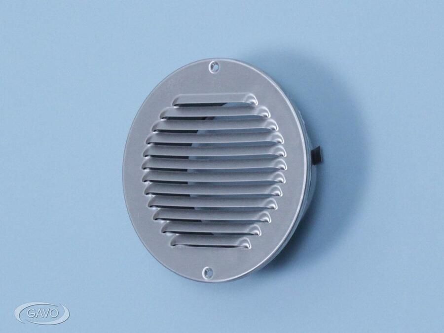 Gavo Schoepenrooster rond RVS 304 RVS buis 100 mm