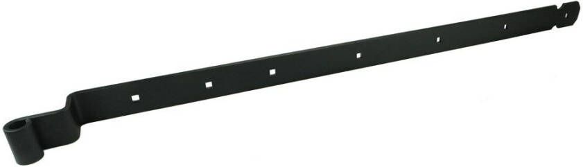 GB bochtheng 550x45x6 pendia Ø16 vierkant epoxy zwart etiket | 10 stuks 17344311