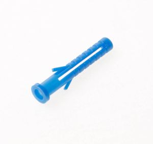Gb Kraagplug blauw 6mm v.spouwanker 34118