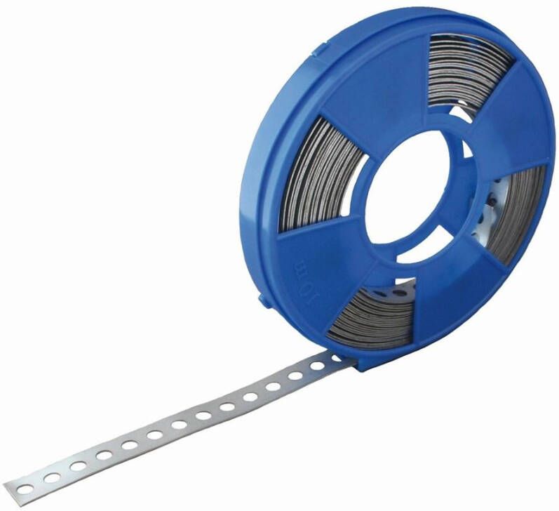 GB montagestrip WAVE 10mtr 17x0.8 verzinkt | 1 stuk 17261117