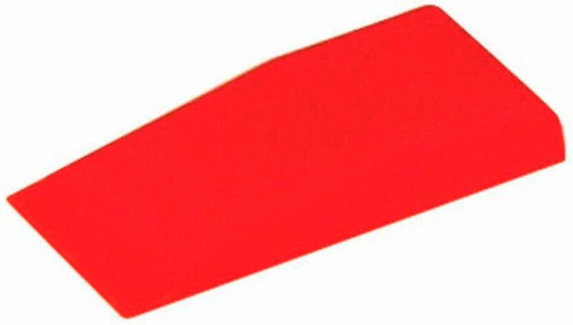 GB stelwig 40x23x5 rood | 500 stuks 340010Z500