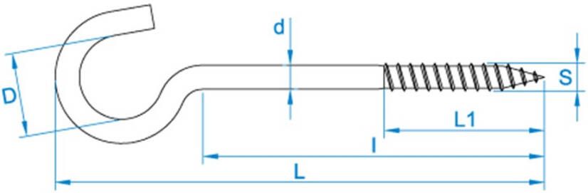 Gebu SCHR.HAAK RVS 11 3.30X 40 100