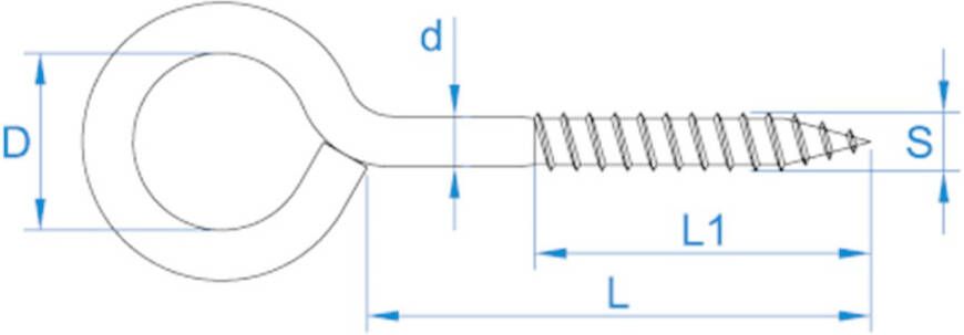 Gebu SCHROEFOGEN VERZ 1G 16X 6 100