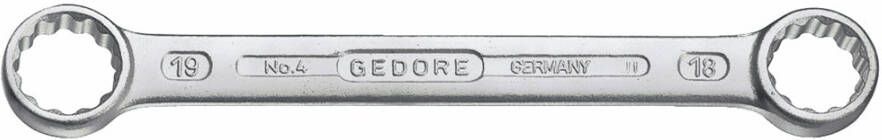 Gedore Ringsleutel plat 18x19 MM 6054840