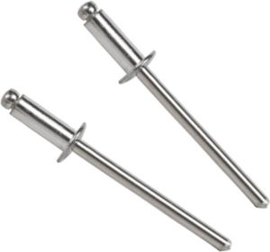 Gesipa Blindklinknagel | klinknagelschacht d x l 4 x 12 mm | staal staal | 500 stuks 1433557