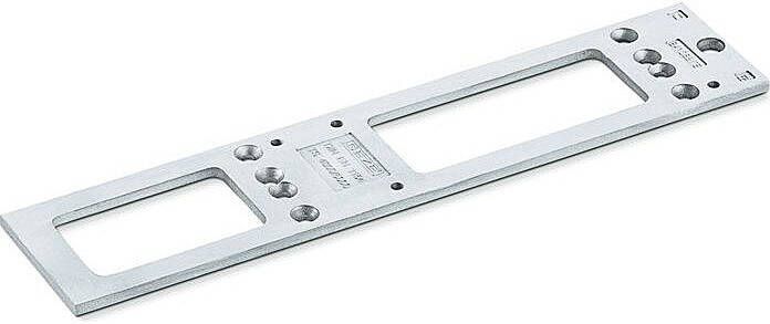 Geze Montageplaat tbv TS4000 TS5000 RAL9016 wit