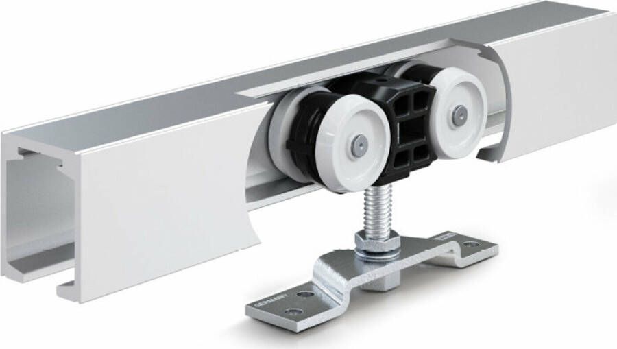 Geze Schiebesyst.Perlan 140 140kg 2450mm EV 1 26-60mm Grundsystem