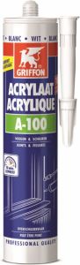 Griffon acrylaatkit A-100 30 minuten wit (300ml)