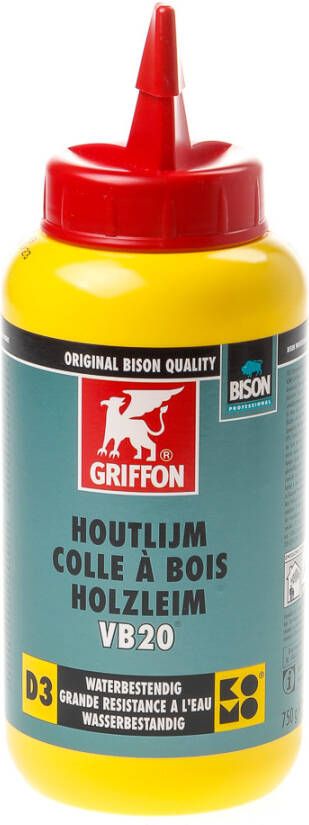 Griffon Bison houtlijm vb20 flacon 750g