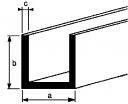 GYZS Alum. u-profiel 10x10x10x1.5