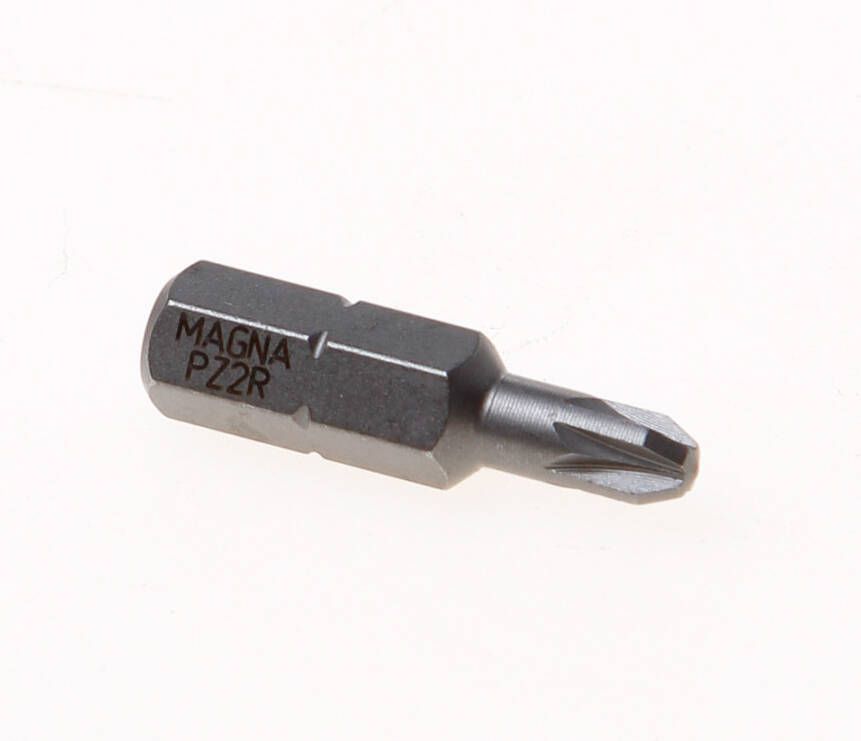 GYZS Bits 1 4" pz2r ronde top 25mm