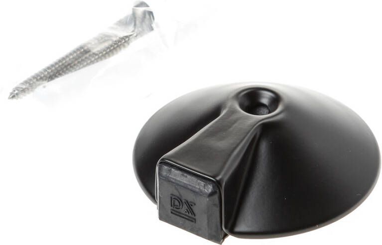 DX Deurstopper vloer DX rvs zwart