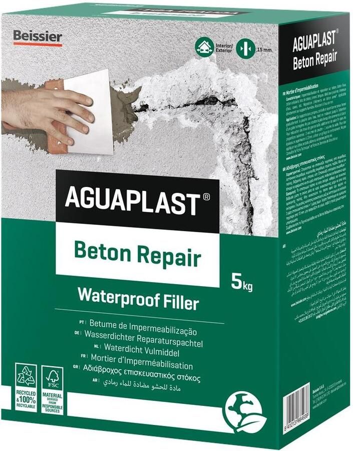 GYZS Aguaplast Beton Repair poeder snelcement (5kg)