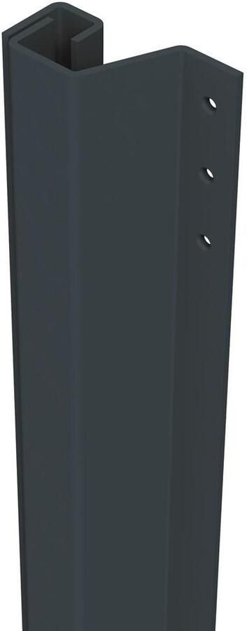 GYZS SecuStrip Plus buitendraaiend 2300mm Ral 7016 antrac.grijs