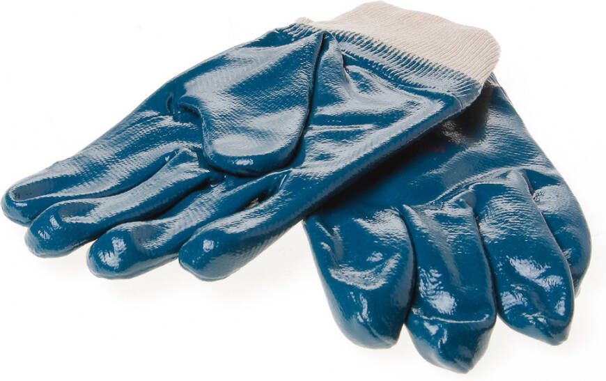 GYZS Handschoen latex blauw volgec.10