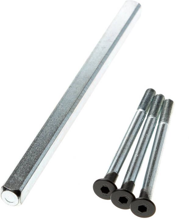Maco Montageset greep-greep zwart dd 68mm