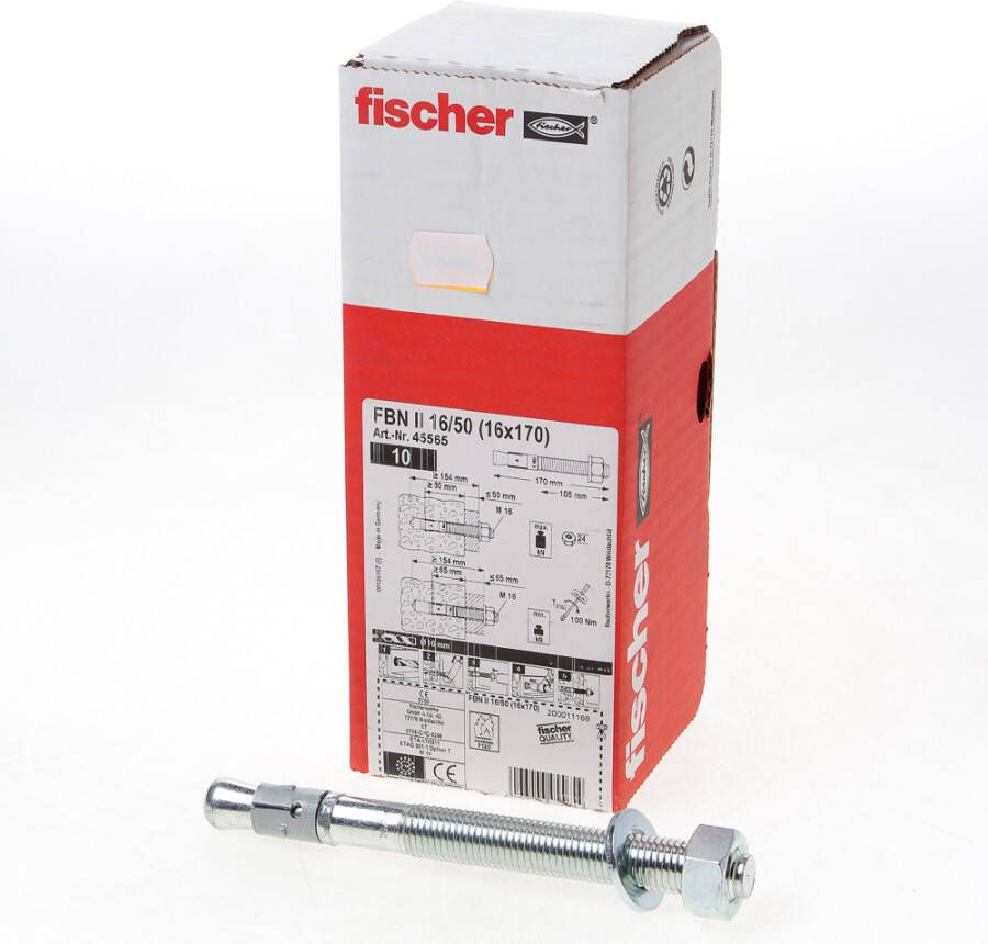 Fischer FBN II 16 50 (16X170) 10 St 45565