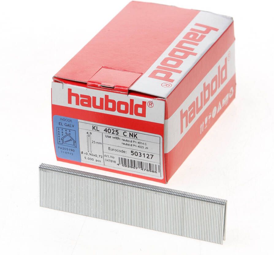 Haubold niet 4025 cnk geg.25mm (5000)
