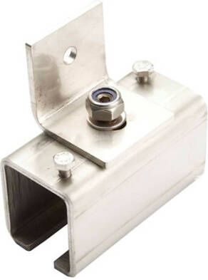 Henderson 1X 290RVS-Verbindingsdrager voor wandmontage RVS