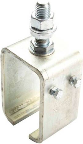 Henderson 4RX 307S-Raildrager verbinding staal