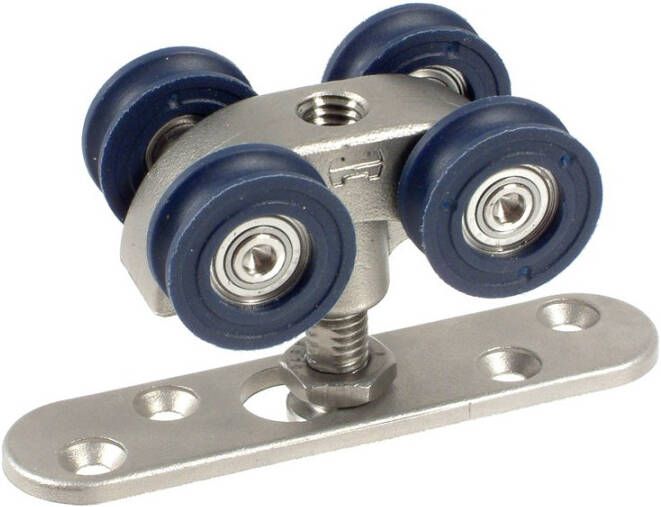 Henderson 57 120 SS-Soltaire 120 hangrol met vlakke plaat rvs