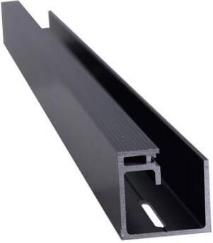 Henderson rail zwart geanodiseerd 5-6mtr 242 5-6M