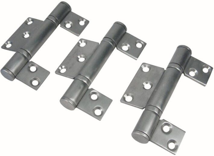 Henderson SF scharnierset binnen open satin SF5S
