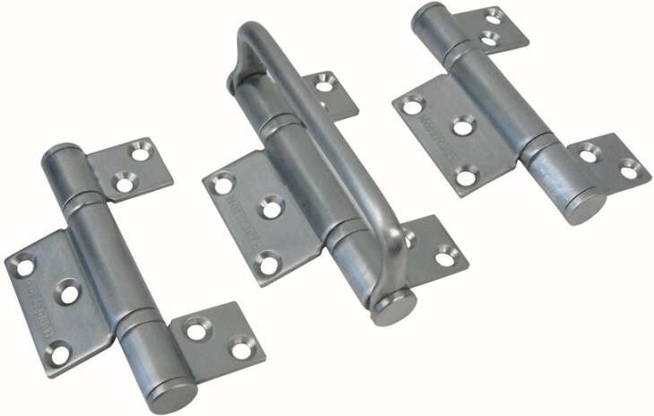 Henderson SF scharnierset hendel satin SF3S
