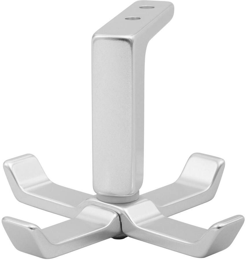 Onbekend Decken-Mantelhaken 0201 vierfach A.83mm Alu.silberf.elox.H.55mm HERMETA