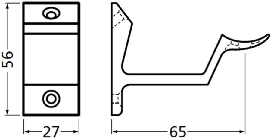 Mtools Hermeta LEUNINGHOUDER OPSCHROEV. MAT NATUREL (3542-11E) |
