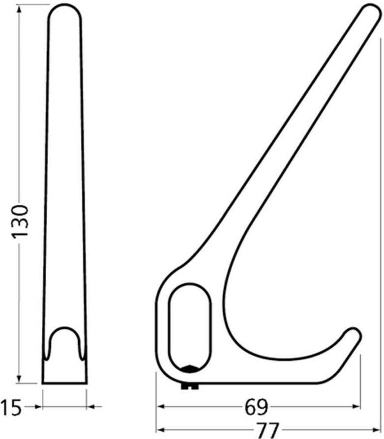 Hermeta HOED JASH.ENK.GARDELUX-1 ZWART (1220)