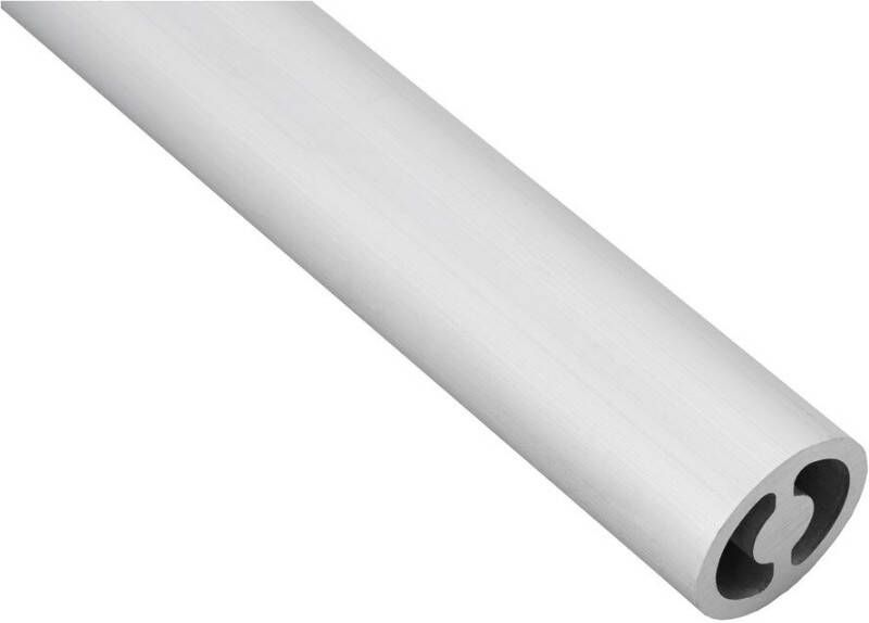 Hermeta KOKER ROND OVAAL 28x26x3 ALUM. 600CM MAT NATUREL (3850)
