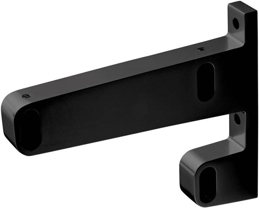 Hermeta STEUN LINKS GARDELUX-1 MAT ZWART (1090)