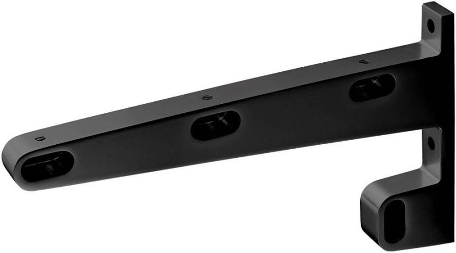 Hermeta STEUN LINKS GARDELUX-1 MAT ZWART (1140)