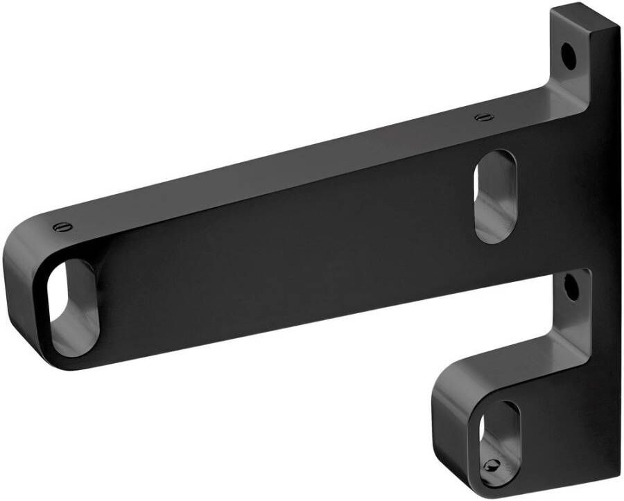 Hermeta STEUN MIDDEN GARDELUX-1 MAT ZWART (1092)