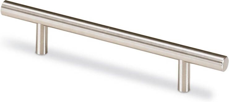Hettich Greep Hale h.o.h. 160mm rvs look geborst.