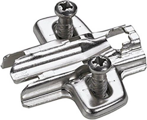 Hettich Montageplaat met euroschr. D= 0 0mm