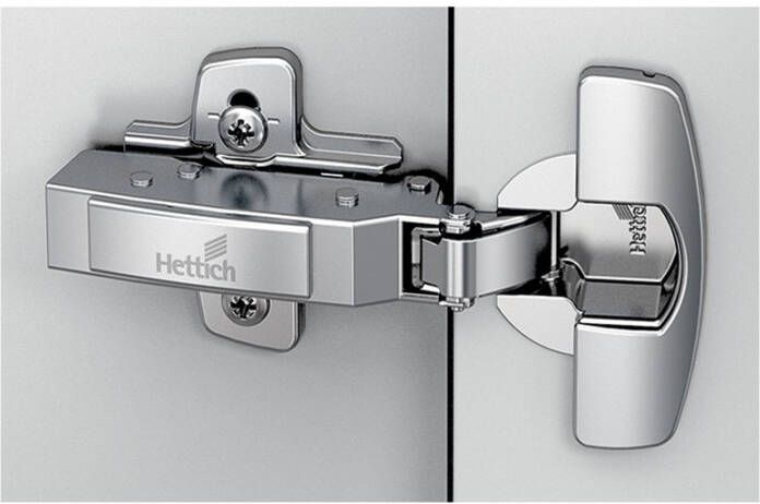 Hettich Potscharnier Sensys 8631i Basis 12.5mm TH 52 opliggend