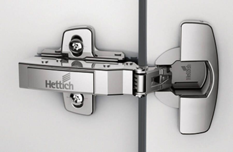 Hettich Potscharnier Sensys 8645i Basis 12.5mm TH 53 opliggend