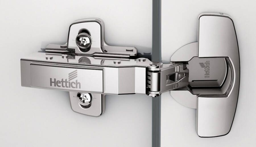 Hettich Potscharnier Sensys 8645i Basis 3mm TH 52 half opliggend