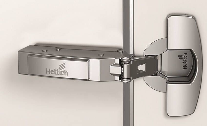 Hettich Potscharnier Sensys 8646i Basis 3mm TH 52 half opliggend